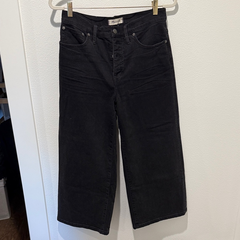Madewell Wide Leg Crop Jean